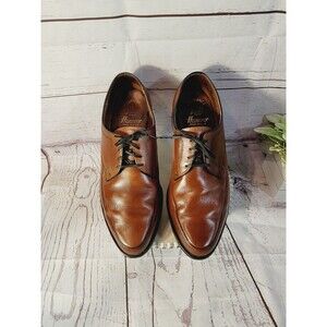 Vintage Hanover Imperial Style #2425 Mens Leather Oxford Derby Shoes Size 13D.